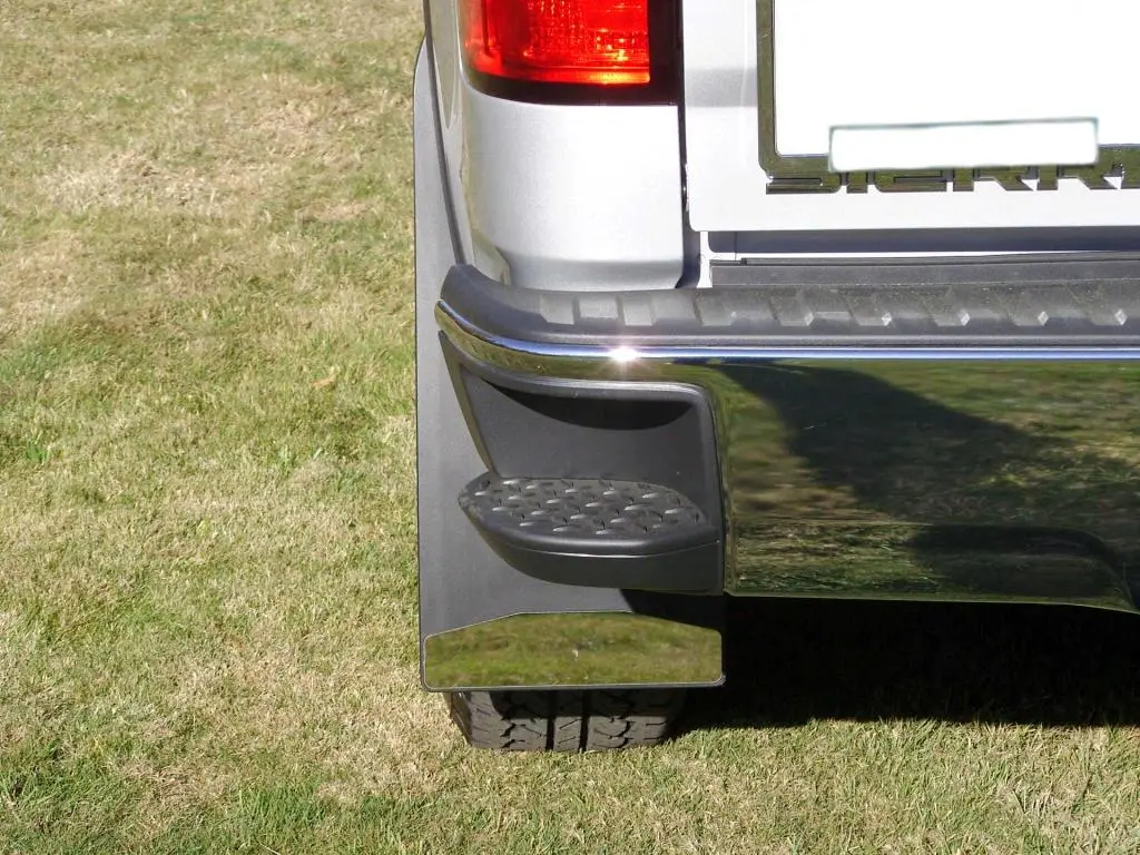 GMC 1500 Rear drill‑less mud flaps, 2014 – 2018 