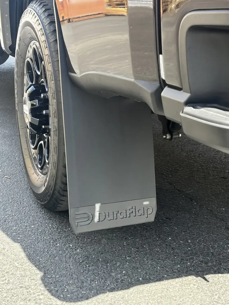 Ford F250/350 Rear drill‑less mud flaps,  2017 - Current, single rear wheel