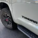 Toyota Tundra Front drill‑less mud flaps, 2008 - 2021