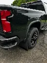Chevy 2500/3500 Rear drill‑less mud flaps, 2020 - current, single rear wheel