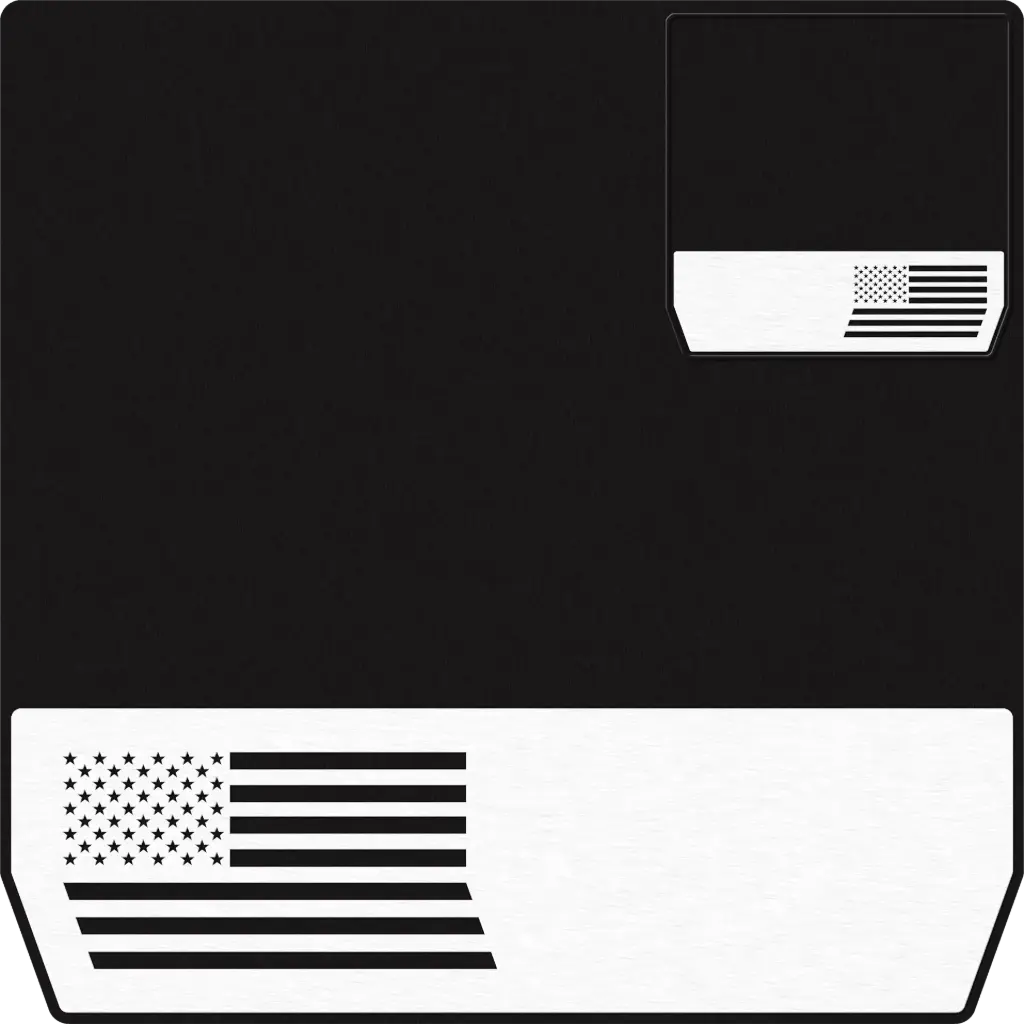 American Flag BlackLine Weight 