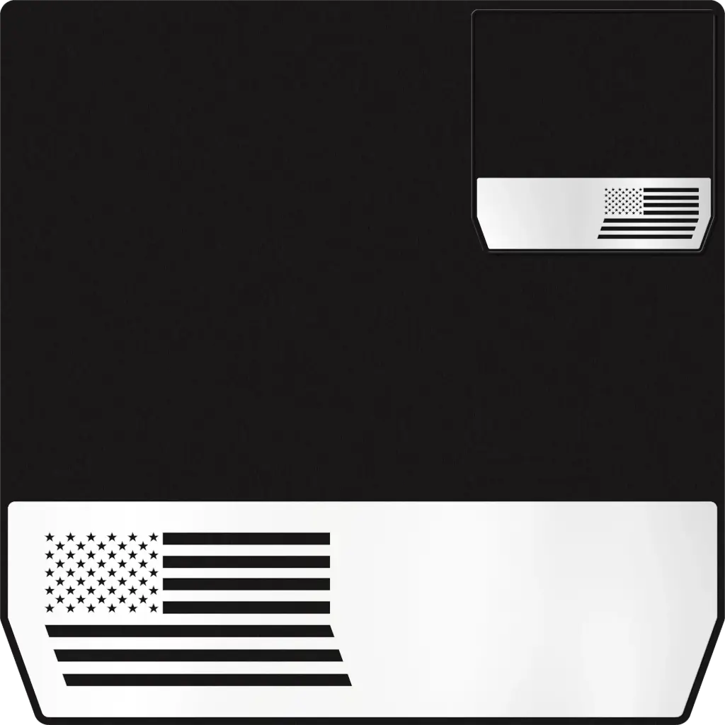 American Flag BlackLine Weight 