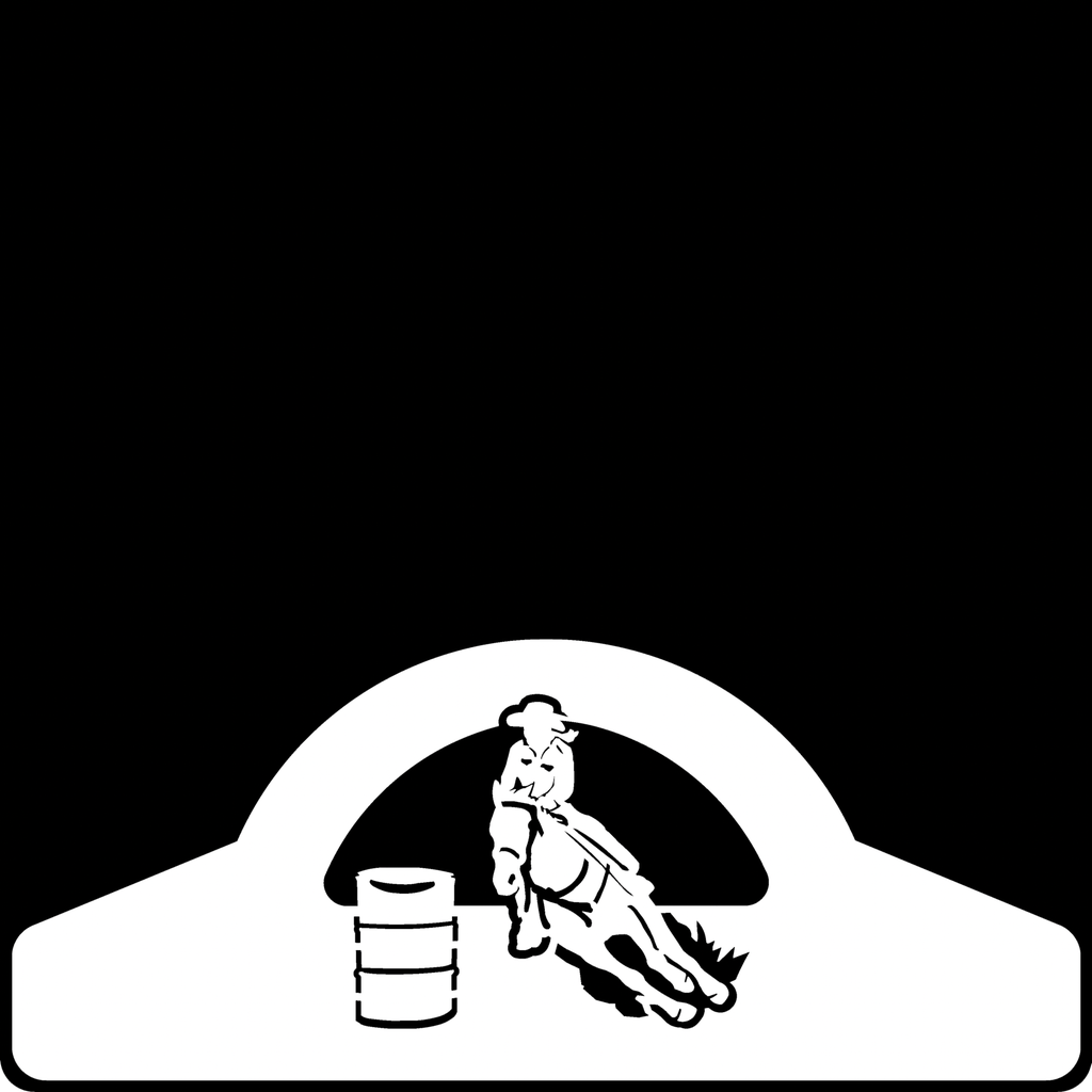 Barrel Racer Weight (custom B shape)