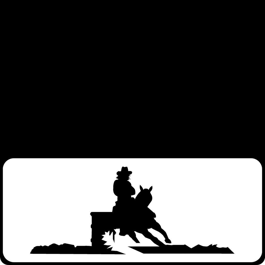 Barrel Racer Rectangle Weight 