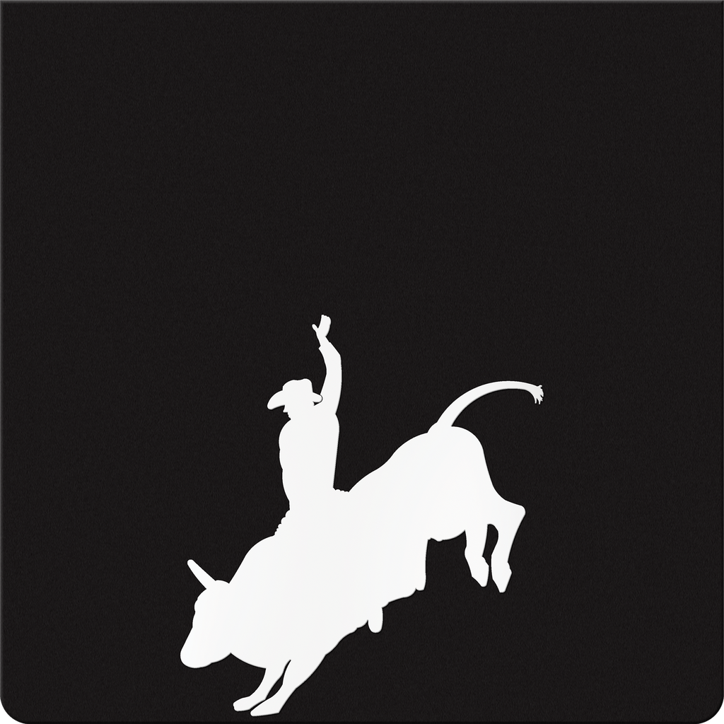Bull Rider Weight Silhouette