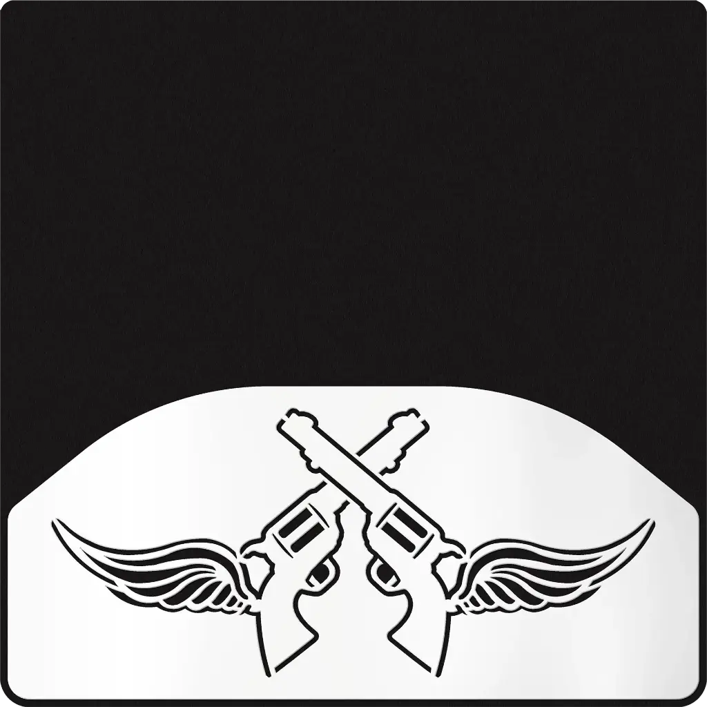 Crossed Guns / Wings Weight 