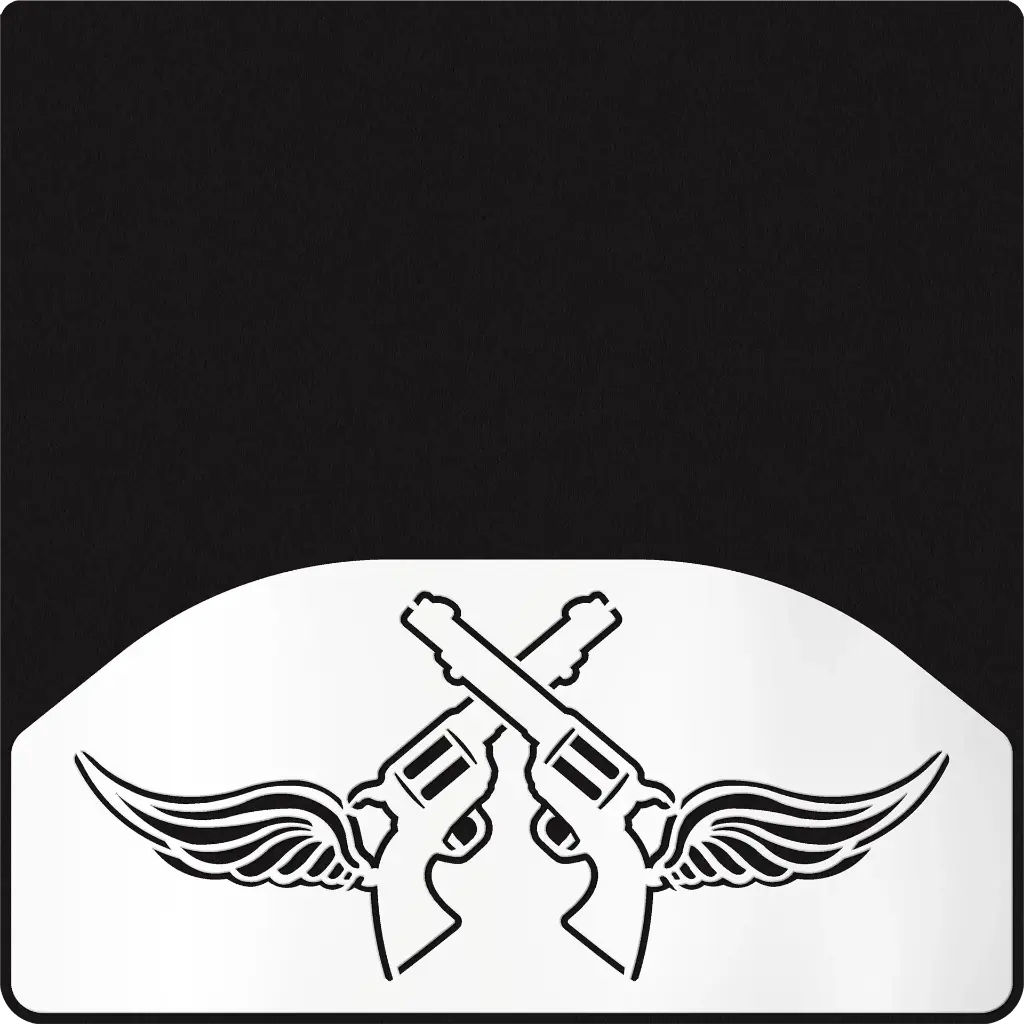 Crossed Guns / Wings Weight 