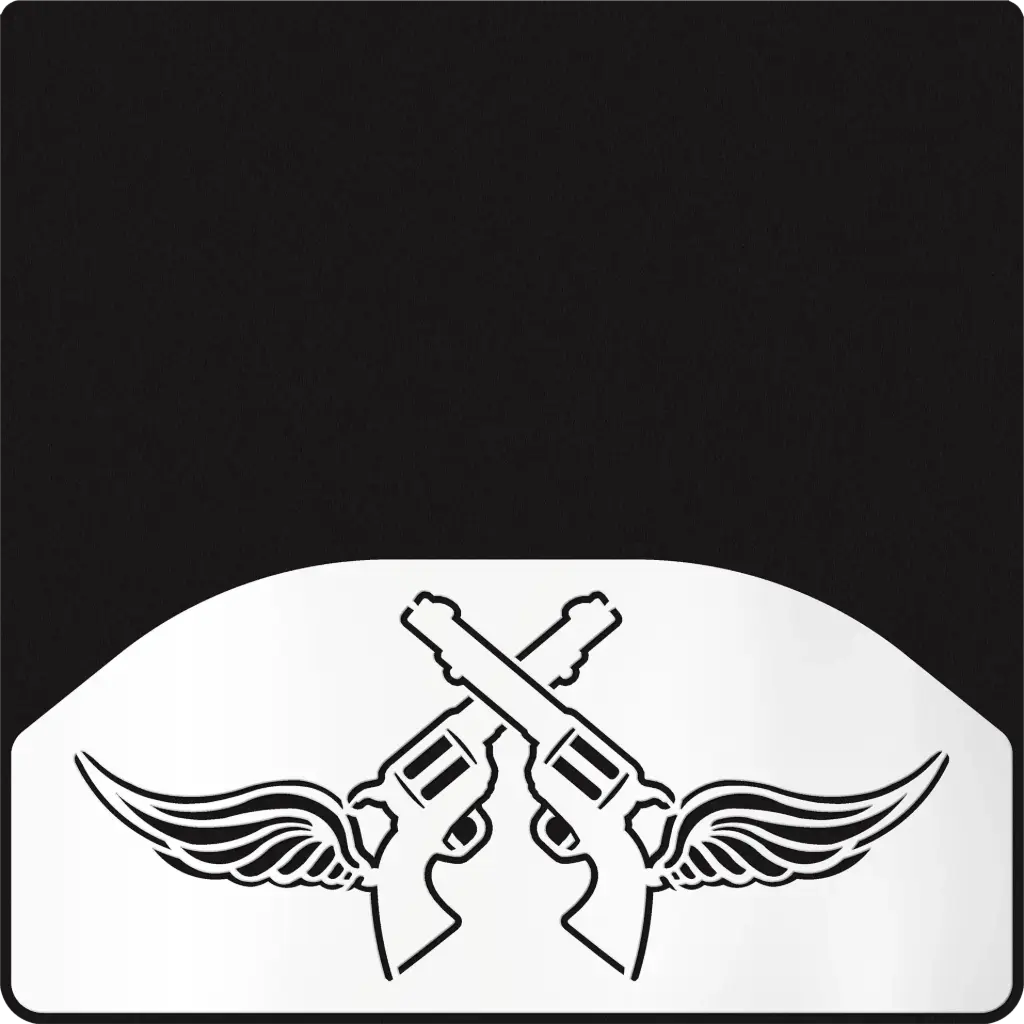 Crossed Guns / Wings Weight 