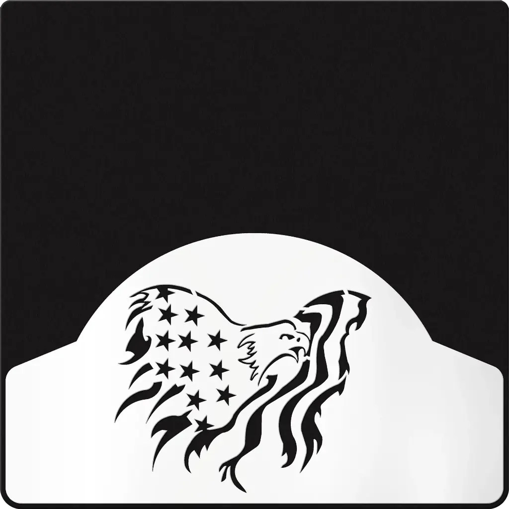Eagle in Flag