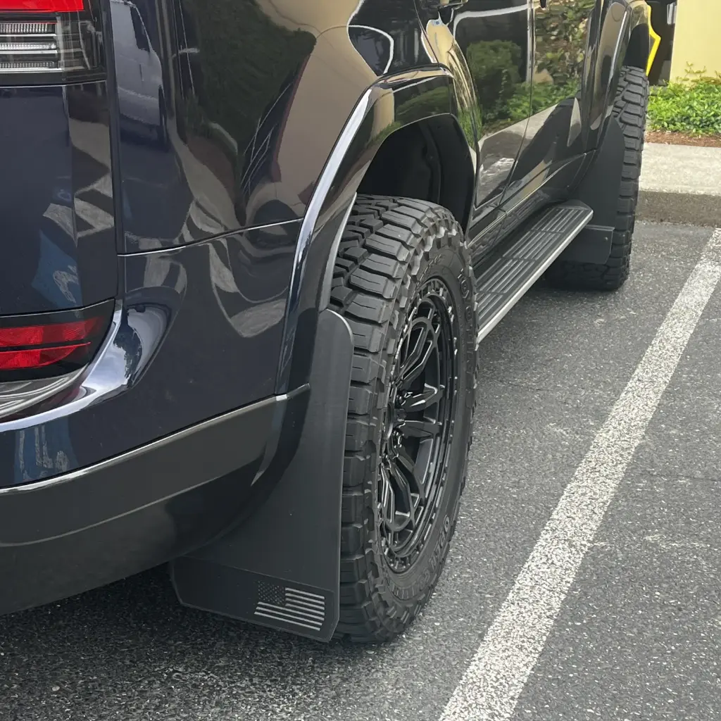 Lexus GX 550 Rear drill‑less mud flaps, 2024-Current 