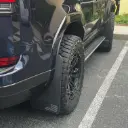 Lexus GX 550 Rear drill‑less mud flaps, 2024-Current 