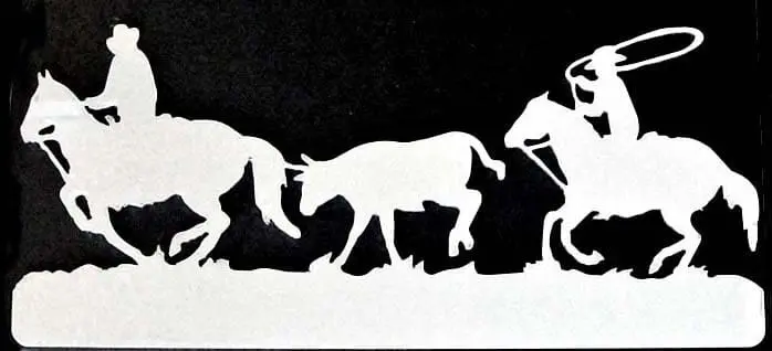 Team Roper Weight Silhouette