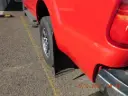 Ford F250/350 Rear drill‑less mud flaps, 2011 - 2016, single rear wheel
