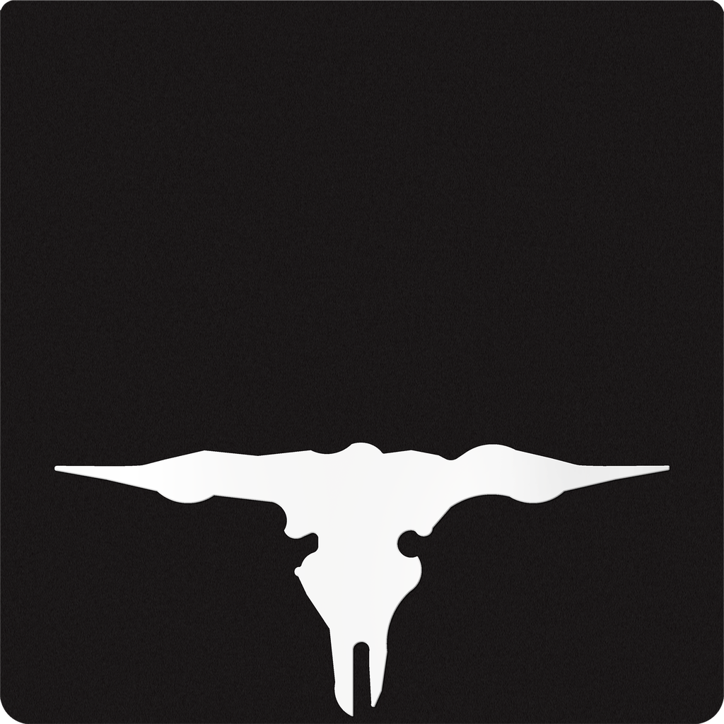 Cow Skull weight silouhette