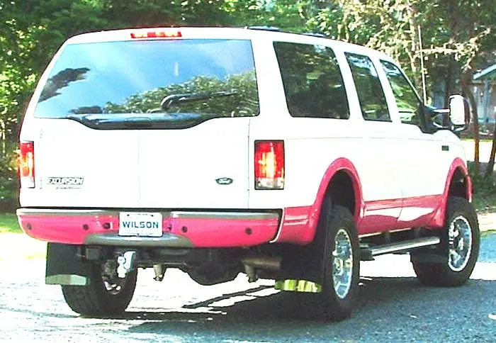 Ford Excursion Front mud flaps, 2000-2005