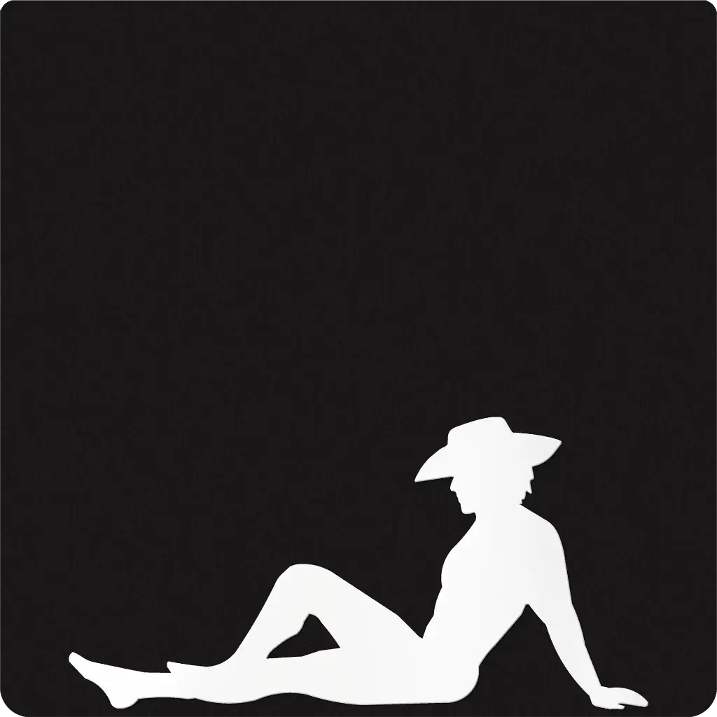 Naked Cowboy Silhouette Weight