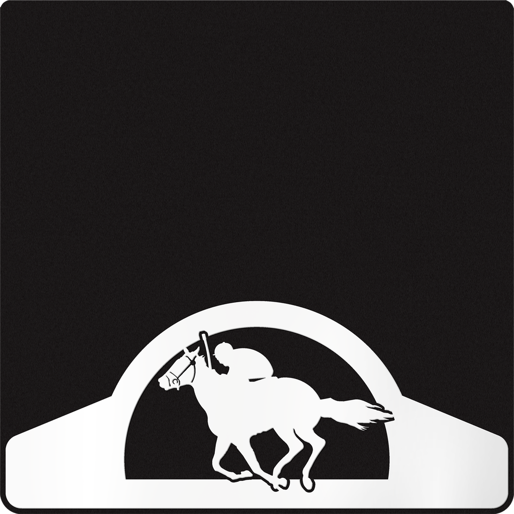 Race horse with Jockey Weight custom B
