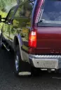 Ford F250/350 Rear drill‑less mud flaps, 2008 - 2010, single rear wheel