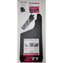 PKG Chevy 2500/3500 Rear Z71 drill‑less mud flaps, 2020 - current, single rear wheel