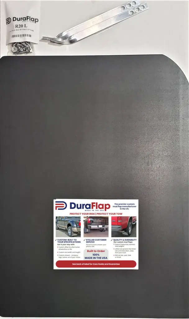 Universal 20" wide Rear mud flaps