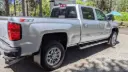 Chevy 2500/3500 Rear drill‑less mud flaps, 2015 – 2019, single rear wheel