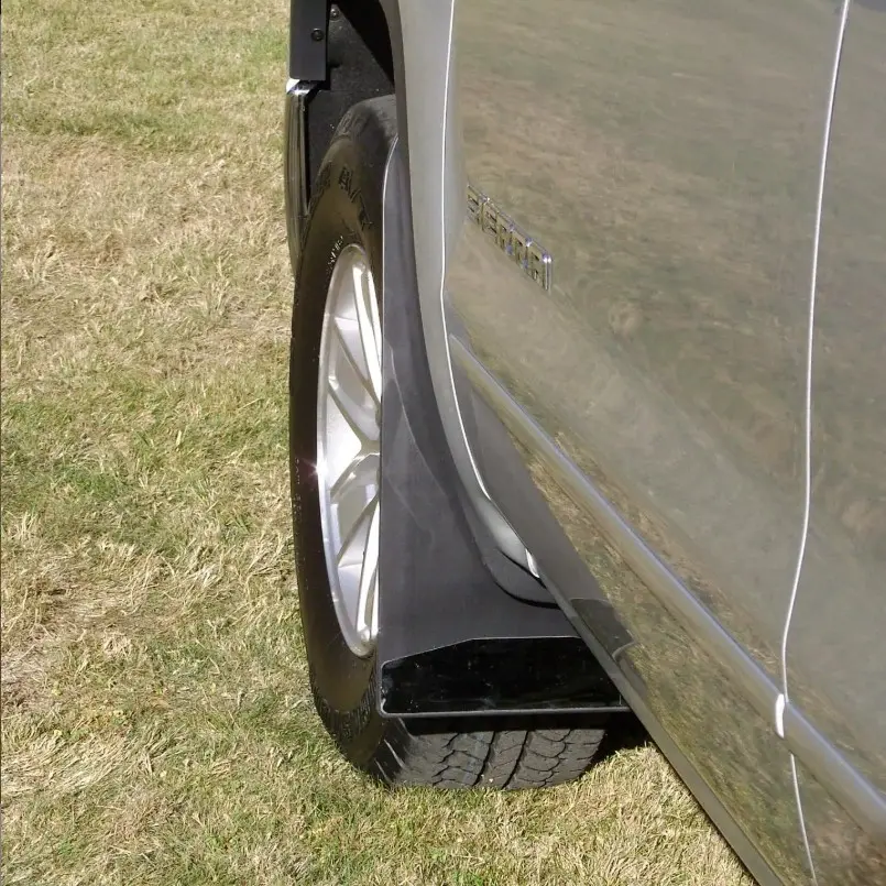 Chevy 1500 Front drill‑less mud flaps, 2007.5 - 2013