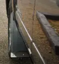Chevy/GMC 1500 Front drill‑less mud flaps, 2001 - 2007   