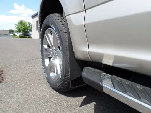 [009334] Ford F150 Front drill‑less mud flaps, 2021 – Current