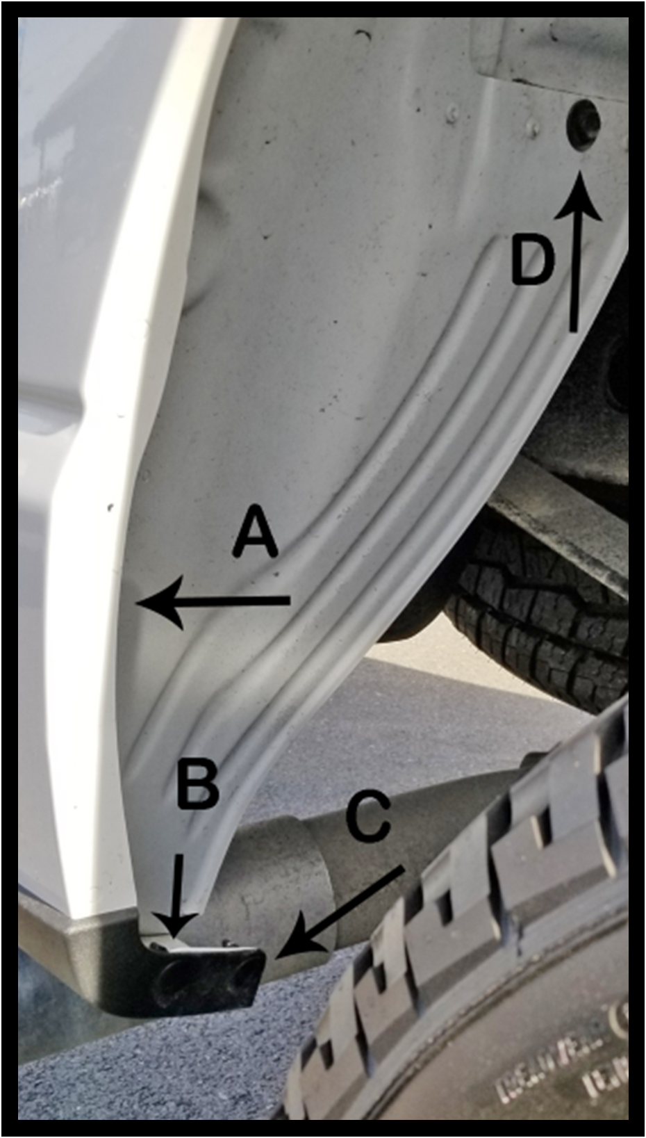 Which hole are you measuring from?