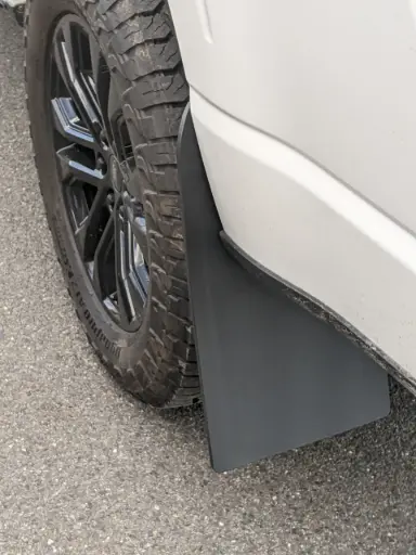 [009335] Ford F150 Rear drill‑less mud flaps, 2021 – Current