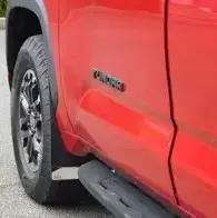 [009347] Toyota Tundra Front drill‑less mud flaps, 2022-current