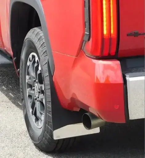 [009348] Toyota Tundra Rear drill‑less mud flaps, 2022-current