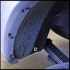 Which hole are you measuring from?