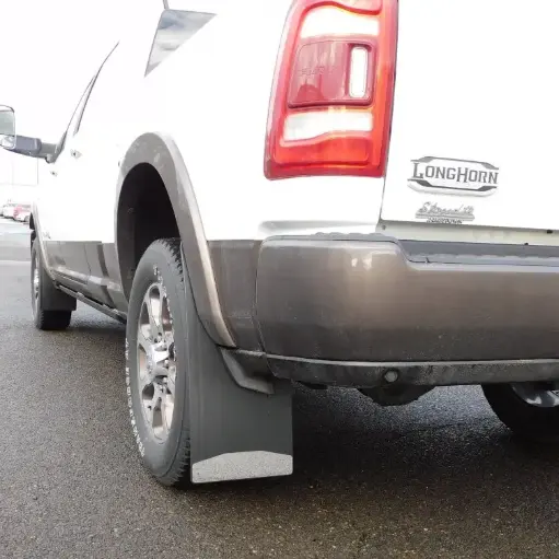 [009310] Ram 2500/3500 Rear drill‑less mud flaps, 2016-Current, single rear wheel