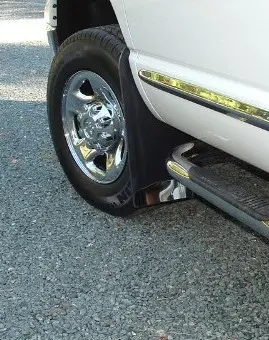[009359] Dodge 1500 Front drill‑less mud flaps, 2003-2008   