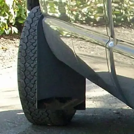 [009364] Dodge 2500/3500 Front drill‑less mud flaps, 2003–2009