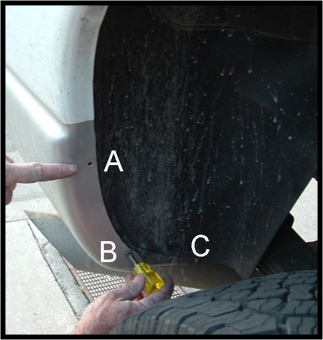 Which hole are you measuring from?