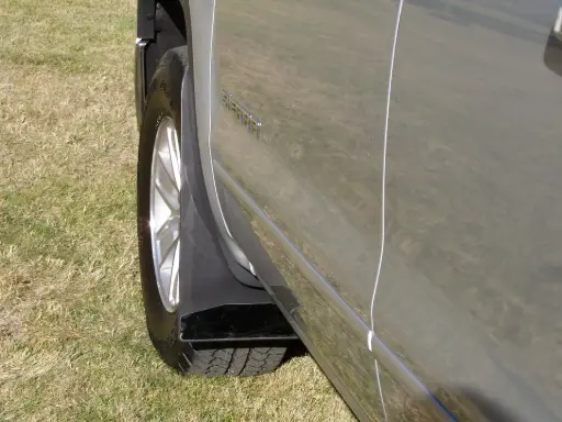 [009369] Chevy 1500 Front drill‑less mud flaps, 2014 – 2018