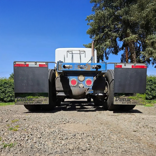 [008983] SEMI Rear mud flaps 