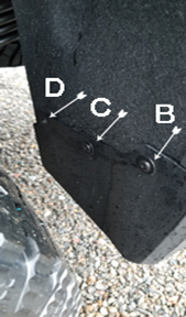 Which hole are you measuring from?
