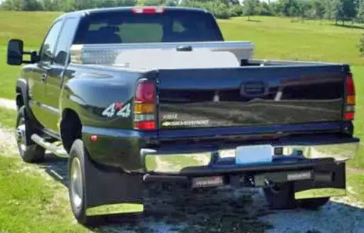 [009378] Chevy/GMC 3500 Rear drill‑less mud flaps, 2001 – 2007, dually