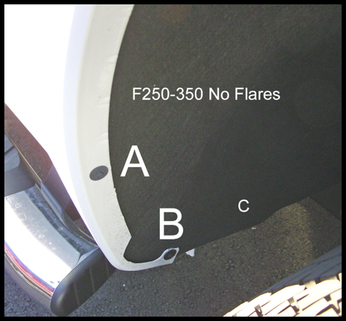 Which hole are you measuring from?