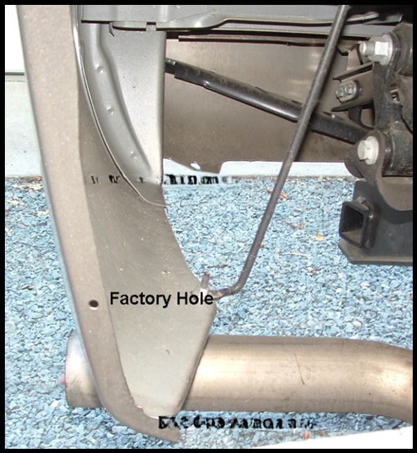 Which hole are you measuring from?