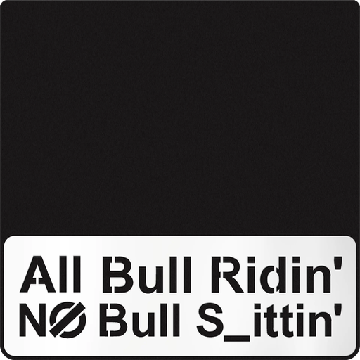[009687] All Bull Riding Weight