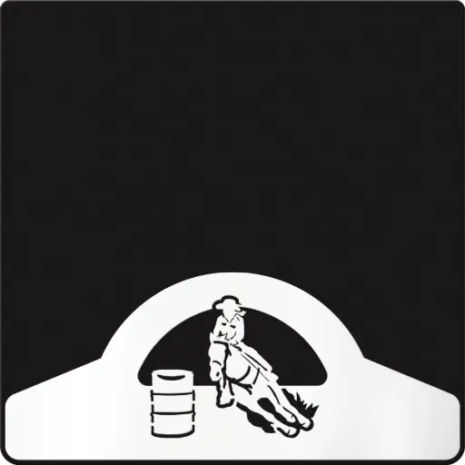 [009696] Barrel Racer Weight (custom B shape)