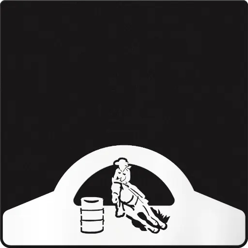[009696] Barrel Racer Weight (custom B shape)