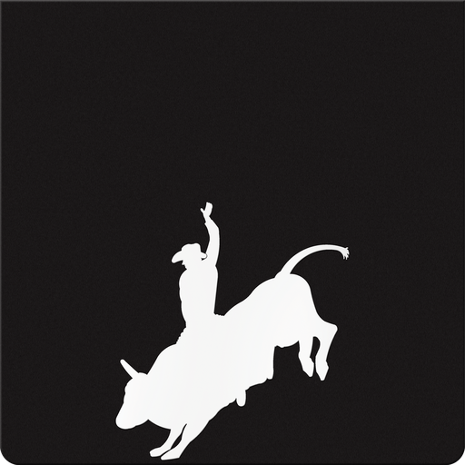 [003330] Bull Rider Weight Silhouette