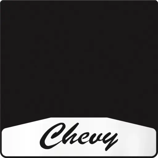[009718] Chevy Script Weight 