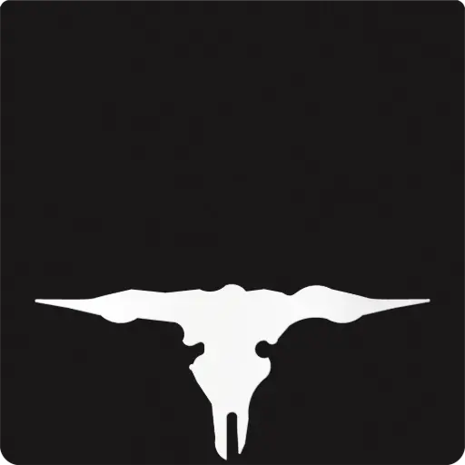 [009622] Cow Skull weight silouhette