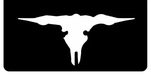 Cow Skull weight silouhette